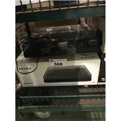 SONY BLUETOOTH STEREO TURNTABLE PS-LX310BT & OUT OF BOX VINYL PLAYER