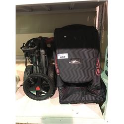 GOLF CADDY ROLLER & HOCKEY BAG