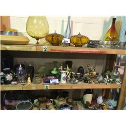 ASSORTED HOME DECOR, COLLECTIBLES, FIGURES