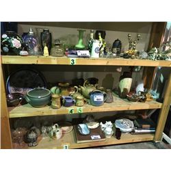 ASSORTED POTTERY & HOME DECOR