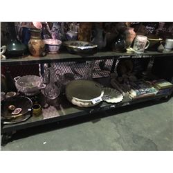 ASSORTED HOME DECOR, COLLECTIBLES, DISHWARE
