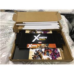 ASSORTED GUARDIANS OF THE GALAXY POSTERS & X-MEN BUILDABLE BOXES