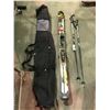 Image 1 : SKIS & POLES + SOFT CASE