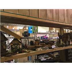 ASSORTED HOME DECOR, SIGNED PHOTOS, FIGURES, & MORE