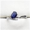 Image 1 : SILVER SAPPHIRE(1CT) RING
