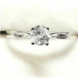 PLATINUM DIAMOND (0.22) RING