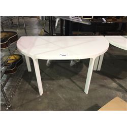 OFF WHITE HALL TABLE