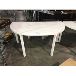 OFF WHITE HALL TABLE