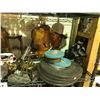 Image 2 : SHELF LOT OF COLLECTABLES, MOVIE REELS, BEER TAP AND MORE