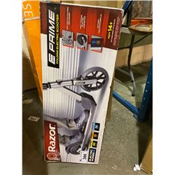 BOXED RAZOR E PRIME FOLDING ELECTRIC SCOOTER