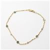 Image 1 : 10K ALEXANDRITE 7" (0.95CT) & DIAMOND (0.12CT) BRACELET