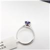 Image 2 : 14K TANZANITE (0.8CT) RING