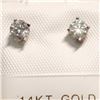 Image 1 : 14K  DIAMOND (0.5CT) EARRINGS