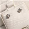 Image 1 : 14K DIAMOND (0.21CT) EARRINGS
