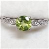 Image 1 : SILVER PERIDOT(1.5CT) RING