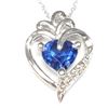 Image 1 : SILVER SAPPHIRE NECKLACE