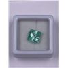 Image 2 : AMBLYGONITE 3.75CT, 8.60 X 8.50 X 3MM, COLOR LIGHT GREEN, SHAPE SQUARE, EXCEPTIONAL CUT, ORIGIN