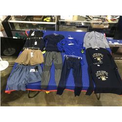 13 ARTICLES OF CLOTHING NEW WITH TAGS SIZES: XS,S,L,2 BRANDS: FRANK & OAK, ADIDAS, COS, DSG