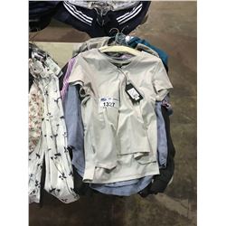 7 NEW WITH TAGS CLOTHING SIZES: XS,S,M BRANDS: O'NEIL, RYU, ELEMENT, JEANNE PIERRE, JACQUILINE DE