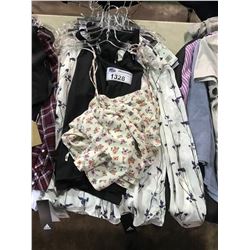 9 NEW WITH TAGS CLOTHING SIZES: S,M,2,10 BRANDS: ADIDAS, URBAN OUTFITTERS, REISS