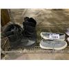 Image 2 : 4 PAIRS OF SHOES SIZES 6 1/2 BRANDS: ADIDAS, SUPERGA, 5.11, LIFE STRIDE