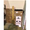 Image 2 : LOT OF ASSORTED, WOOD STOOLS, D TABLES, BLINDS, AND MORE