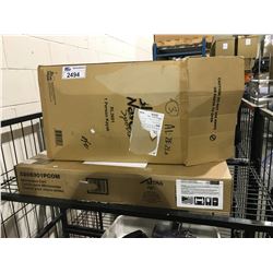 1 PERSON INFLATABLE KAYAK AND MICROWAVE CART