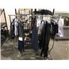 Image 1 : RACK OF ASSORTED CLOTHING, SHORTS, PANTS, AND MORE