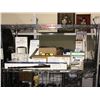 Image 1 : SHELF LOT OF ASSORTED ELECTRONICS, MONOPOD AND MORE