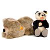 Image 1 : Vintage Steiff Bear and Panda, Lot of 2