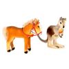Image 1 : Vintage Steiff Horse and Kangaroo, Lot of 2