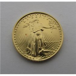 1986 US 5 DOLLAR GOLD COIN ROMAN NUMERALS