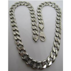 97G STERLING SILVER NECKLACE CURB LINK CHAIN 21"