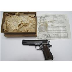 COLT 1911 WW1 45 ACP 1918 US PROPERTY