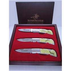 WINCHESTER 2006 IN BOX 3 KNIFE SET LIMITED EDITION
