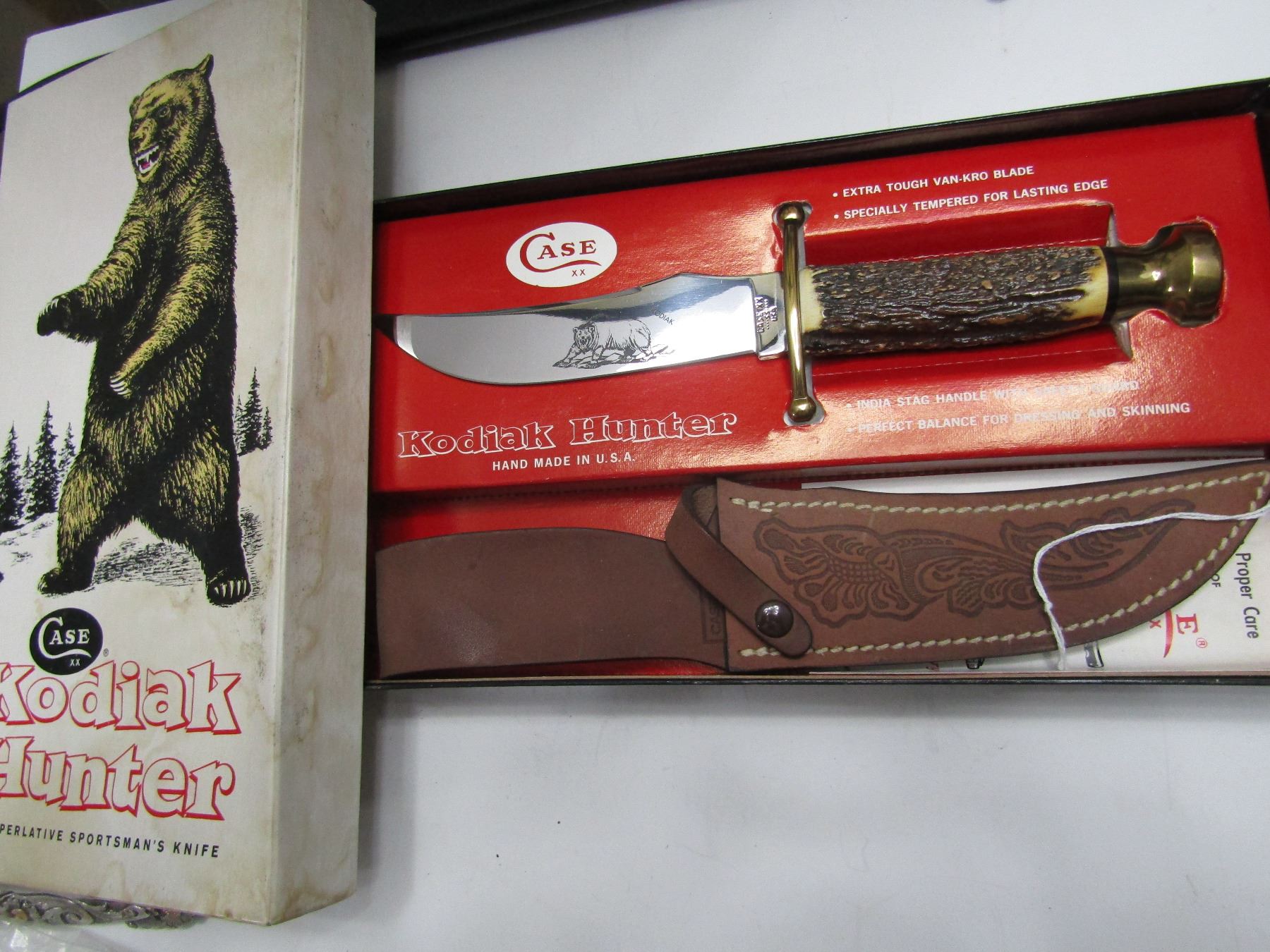 CASE XX KODIAK HUNTER KNIFE IN BOX