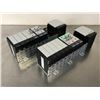 Image 2 : (2) ALLEN BRADLEY 1756-A10 10 SLOT CHASSIS W/ MODULES