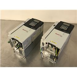 (2) ALLEN BRADLEY 20D D 022 A 3 EYNADACE VARIABLE SPEED DRIVE