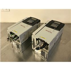 (2) ALLEN BRADLEY 20D D 022 A 3 EYNADACE VARIABLE SPEED DRIVE