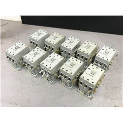 LOT OF ALLEN BRADLEY 100-C60D*00 CONTACTOR