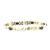 Image 2 : 6.00 ctw Sapphire Bracelet - 10KT Yellow Gold