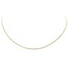 Image 1 : 18 Inch Rounded Popcorn Link Chain - 14KT Yellow Gold