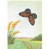 Image 1 : 1920's Regal Fritillary Butterfly Color Lithograph Print