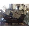 Image 2 : Spanish Galleon Model Ship In Display Case