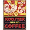 Image 1 : Rooster Brand Coffee Decorative Metal Pub Bar, Kitchen