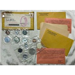 1964 U.S. Silver Proof Coin Sets, GEM Proof ( Original Government Packaging )
