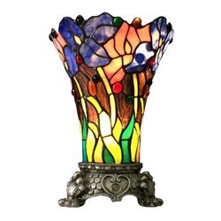 Tiffany Style Floral Stained Glass Table Lamp