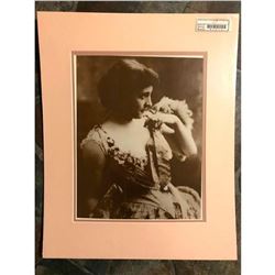 Beautiful Victorian Lady Sepia Tone Photo Print