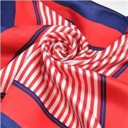 Ladies Patriotic Colors Silk Yachting Scarf