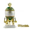 Image 1 : Russian Trans-Siberian Railway Royal Trinket, Jewel Box Egg